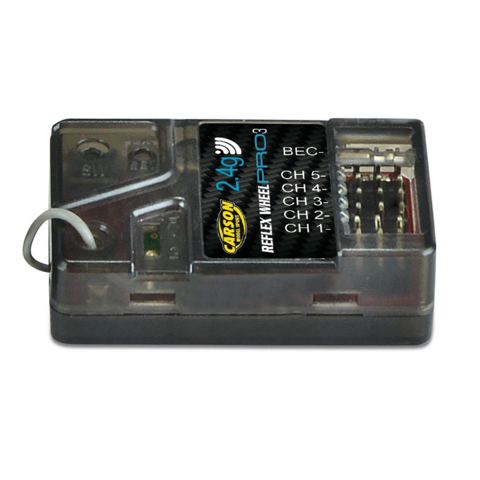 CARSON 5 KANAL BEC REFLEX WHEEL 3 PRO EMPFÄNGER WATERPROOF CT-500501536 - Bild 1 von 1