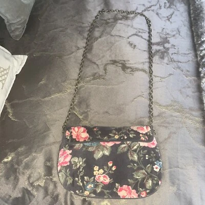 cath kidson bag - Rare Velvet With Chain Strap - Image 1 of 4