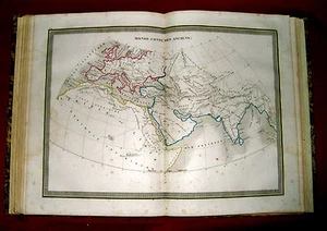 1837: DA ATLAS MONIN.MAPPA GEOGRAFICA = MONDO CONOSCIUTO DAGLI ANTICHI = ETNA= - Imagen 1 de 1