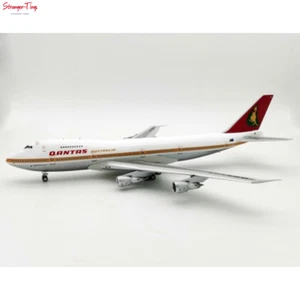 IN FLIGHT 742QF0721P - 1/200 QANTAS BOEING 747-200 VH-EBM POLIERT MIT STÄNDER - Bild 1 von 2