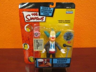 2003 SIMPSONS TUXEDO KRUSTY CLOWN WORLD SPRINGFIELD 互动人物 MOC — 第 1/2 张图片