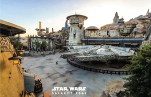 Star Wars Galaxy's Edge Hollywood Studios Promotional Posters - Set of 5 Disney - Picture 1 of 5