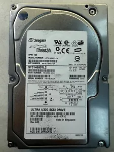 SEAGATE 9V2006-050 ST3146807LC 146GB 10K RPM Ultra-320 SCSI Hot-Pluggable 80Pin - Picture 1 of 5