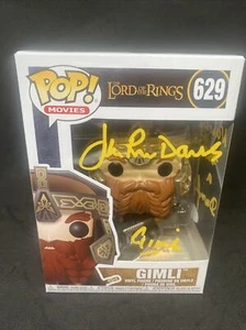 John Rhys Davies Signed Gimli Lord Of The Rings Funko Pop JSA Witness Protector - Picture 1 of 7