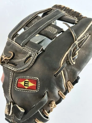 Guante de béisbol vintage Easton RHT negro patrón 12 3/4 Foto 1 de 4