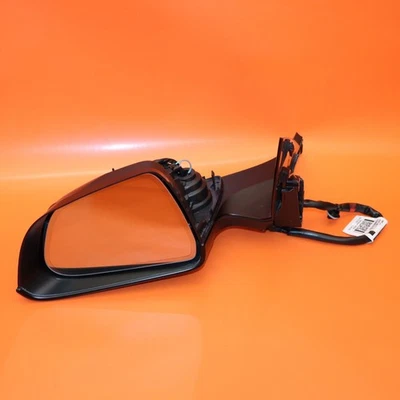 TESLA MODEL 3 MIRROR LEFT DRIVER 2021 2022 2023 BLACK 1592031-00-B OEM DAMAGED Foto 1 de 4