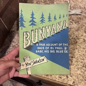 Vtg Paul Bunyan And Babe The Blue Ox by Big Tell A Tale 1953 Yon Swanson 1st - Picture 1 of 10