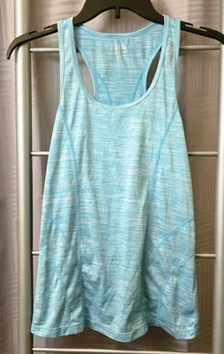 Camiseta sin mangas deportiva Reebok verde azulado espalda deportiva entrenamiento gimnasio talla XS atletismo Foto 1 de 4