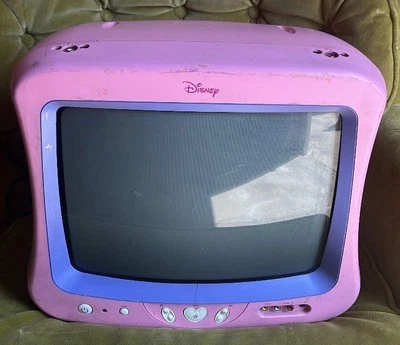 Disney Princess Retro Pink CRTV  13” - No remote, No Speakers - Image 1 of 4