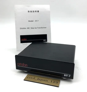 Mint Ortofon ST-7 MC Step up Transformer L / R Independence made in Japan Used - Picture 1 of 24
