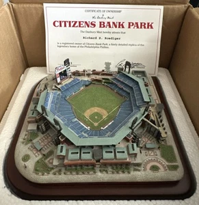 Philadelphia Phillies Citizens Bank Park Danbury Mint Stadium Replica W/ Box COA - Picture 1 of 5