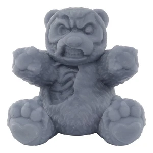 Teddy Bear of Terror Custom Size Gothic Horror Paintable Miniature Tabletop - Picture 1 of 3