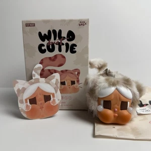 *Vanilla Cutie* Authentic CRYBABY Wild but Cutie Vinyl Plush Pop Mart Open New - Picture 1 of 13
