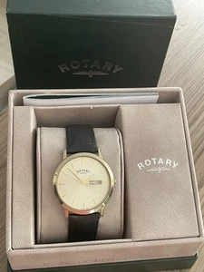 ROTARY Windsor GS02624/03/DD Mens Watch - 36mm Face, Quartz Movement, Stunning.. - Picture 1 of 15