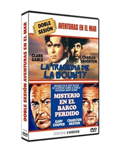 La Tragedia de la Bounty + Misterio en el Barco Perdido 2 DVD Mutiny on the Boun - Imagen 1 de 3