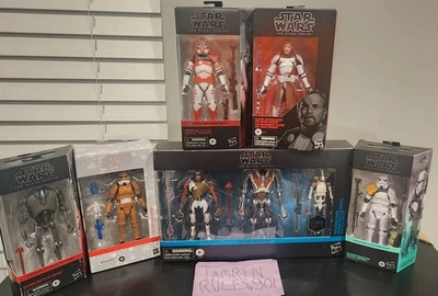 Лот товаров Star Wars Black Series Штурмовик Мандалорец Плохая Партия Солдат-клон  - Изображение 1 из 2