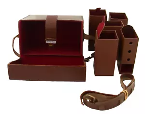 GERMAN Tasche vintage leather camera case iconic BENSER prime 50ies-70ies /223 - Bild 1 von 7