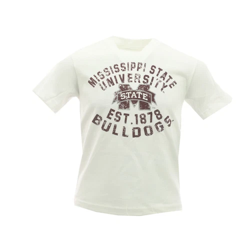 Mississippi State Bulldogs Official NCAA Infant Toddler Size Distressed T-Shirt Cover