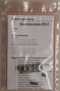 Hausbeleuchtung, 8-25VDC, 80mA/Kanal, Programmvariante: HA020 - Imagen 1 de 5