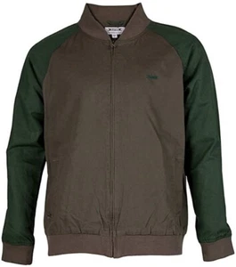 Large Men's Varsity Jacket Pine Green - Picture 1 of 1