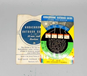 Kodachrome Outdoor Photo Photographer Guide for 35 mm. and Bantam Camera - Picture 1 of 1