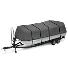 NEH Pontoon Boat Winter Cover - Fits Length 17' 18' 19' - Beam Width 96"
