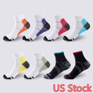Calcetines de compresión fascitis plantar arco tobillo soporte para correr para hombre mujer S-XL - Imagen 1 de 14