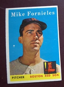 1958 Topps Mike Fornieles (Medias Rojas de Boston) #361 EX - Imagen 1 de 2