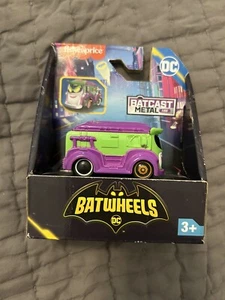 New Fisher-Price DC Batwheels Prank The Joker Van - 1:55 Scale Die-Cast Vehicle - Picture 1 of 3