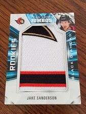2022-23 Upper Deck Black Diamond Team Logo Jumbos Rookies #RTL-JS Jake Sanderson
