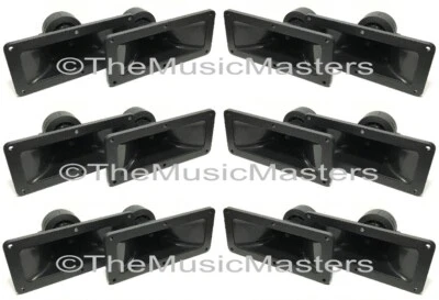 12 Pack 3" x 7" inch Piezo Flush Mount Horn TWEETERS Speakers Home Car Pro Sound - Image 1 of 4
