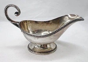 Vintage Silverplate Gravy/Sauce Boat | 7.5” Long - Picture 1 of 5