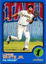 2022 Heritage Minors Base Blue #117 Lonnie White Jr. /99 FCL Pirates Pittsburgh