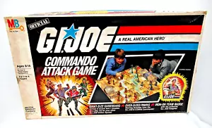 Juego de mesa vintage Milton Bradley 1985 GI JOE COMMANDO ATTACK (sin parche) - Imagen 1 de 2