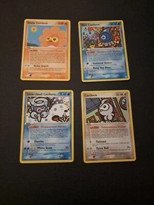 Pokémon TCG Sunny Rain Snow/Cloud Normal Castform EX Hidden Legends - Picture 1 of 2