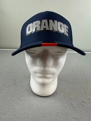 ¡NUEVO! Gorra Nike NCAA Syracuse Naranja Swoosh Flex Fit Azul Classic99 Foto 1 de 4