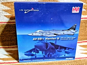 🔥Pop1 Rare Hobby Master 1:72 AV-8B Harrier II Plus VMA-214 Black Sheep HA2603🔥 - Picture 1 of 12
