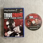 True Crime New York City - Jeu Playstation 2 PS2 sans manuel testé par PAL