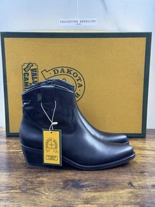 Botas Dakota Botín Texano Mujer Cuero Negro Calidad Superior 39 - Imagen 1 de 7