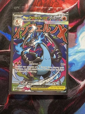 SEALED Mega Charizard X ex MEP 23 & Oricorio ex MEP 24 Pokémon TCG UPC Promo - Image 1 of 3