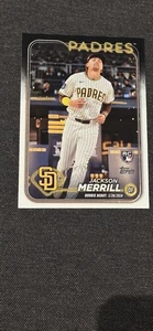 2024 Topps Update Series - Rookie Debut Jackson Merrill #US169 (RC) - Bild 1 von 2
