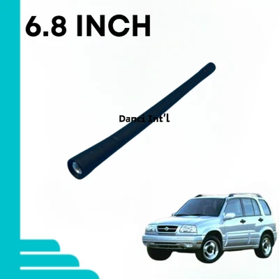 Mástil de antena negro corto de 6,8" radio AM/FM para Suzuki Grand Vitara 1999-2005 Foto 1 de 4