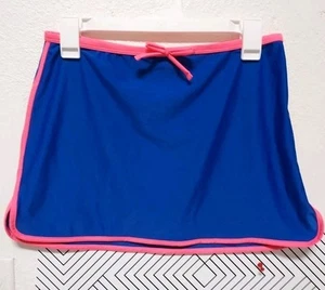 🥥 Cat & Jack Girls Swim Skirt Cover-Up Blue Size XXL (18)🆕️ - Picture 1 of 6