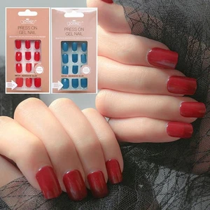 Fake Nail Solid Colored False Nails Wearable Nails Nails Artsquare Ins & - Picture 1 of 12