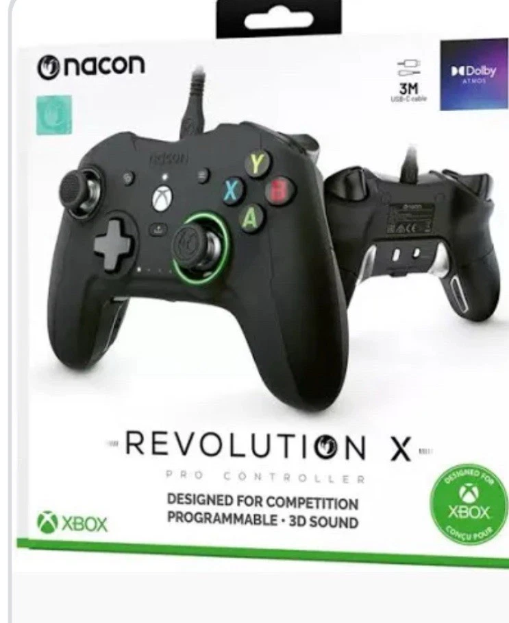NEW UNOPENED Nacon Revolution x Pro Controller - black - Image 1 of 1