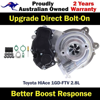 Cargador turbo Billet de actualización para Toyota HiAce 1GD-FTV 2,8 L Foto 1 de 4