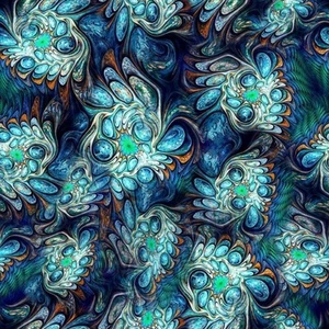 Abstract Marble 108" wide fabric by Quilting Treasures, 30038-Q, Mystic Owls - Picture 1 of 1