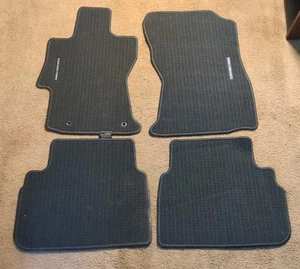 2017-2024 GENUINE OEM Subaru Crosstrek Floor Mats Set 4PCS BLACK J501SFL020 - Picture 1 of 7