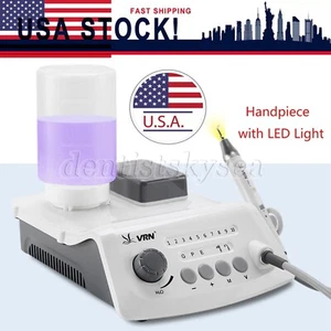 LED Dental Ultrasonic Piezo Scaler Handpiece Bottle Fit EMS Cavitron VRN-A8 US - Picture 1 of 21