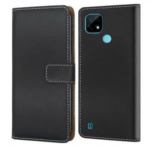 Housse de téléphone portable pour sac Realme C21 housse de protection Book Flip Cover Case étui portefeuille - Photo 1/6